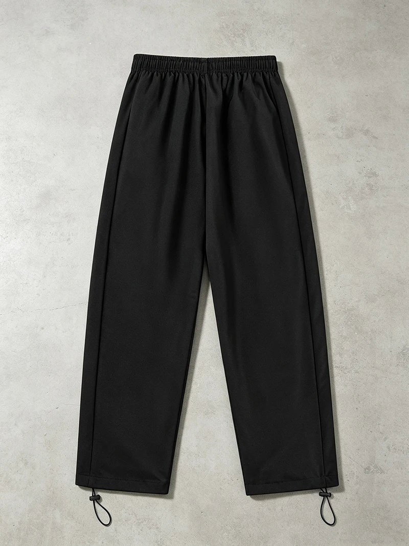 Trendige, sportliche Herrenhose mit Linien, Fitnessstudio, Workout, Laufhose mit Seitentaschen, sportliche, schnell trocknende, atmungsaktive Jogginghose – Detail 33