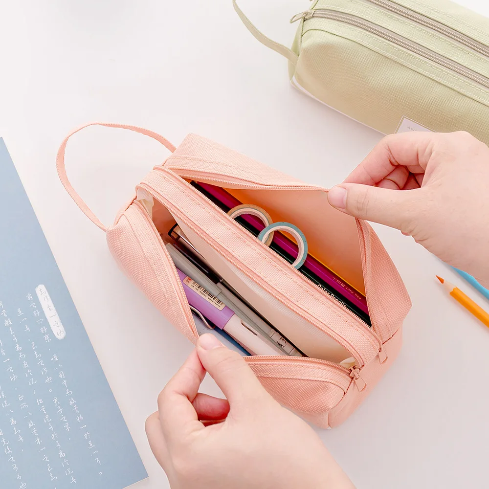 Fashion Travel Storage Cosmetic Bag Waterproof Toiletry Wash Kit Storage Hand Bag Pouch for Women Men Male Kid Pencil Case Bag