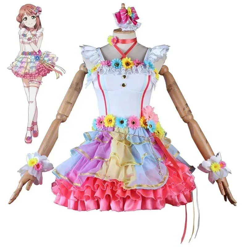 CyAnime Love Live Nijigasaki Love U mis amigos Cosplay todas las estrellas Kanata Kasumi Shizuku Shioriko uniforme escolar disfraz Cosplay