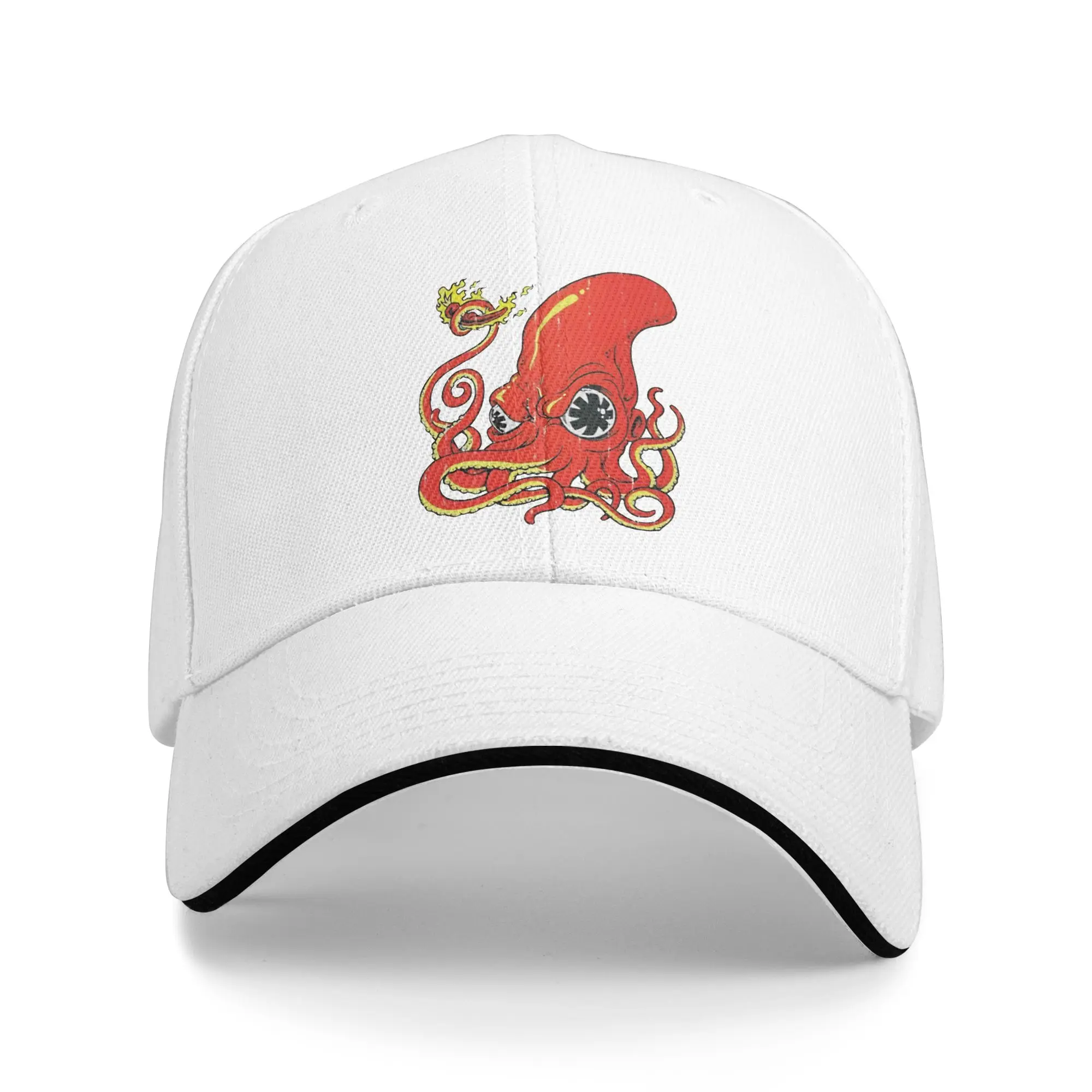 Gorra de béisbol de verano con diseño de chile picante rojo, estilo rock, para pesca, moda, gorra trucker unisex para adolescentes, gorra snapback de gran venta