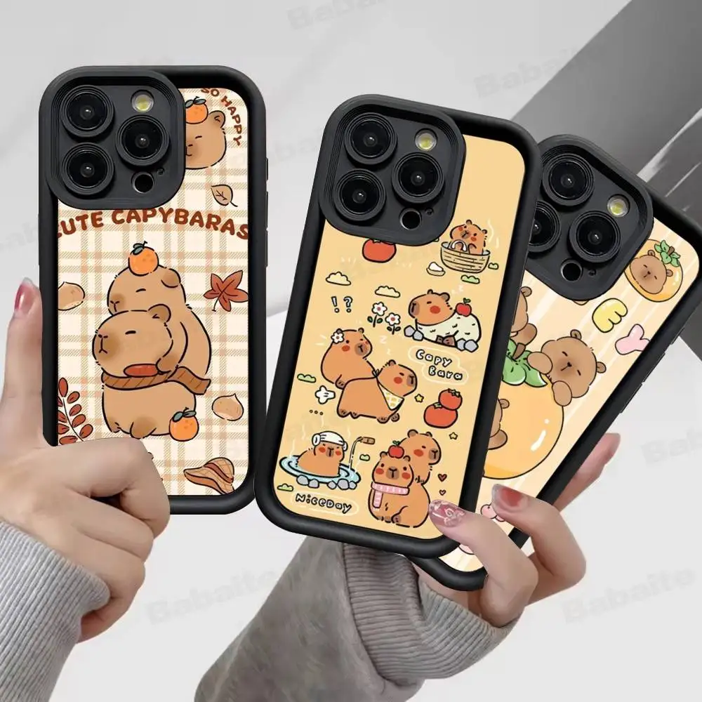 Cartoon Capybara Ph…