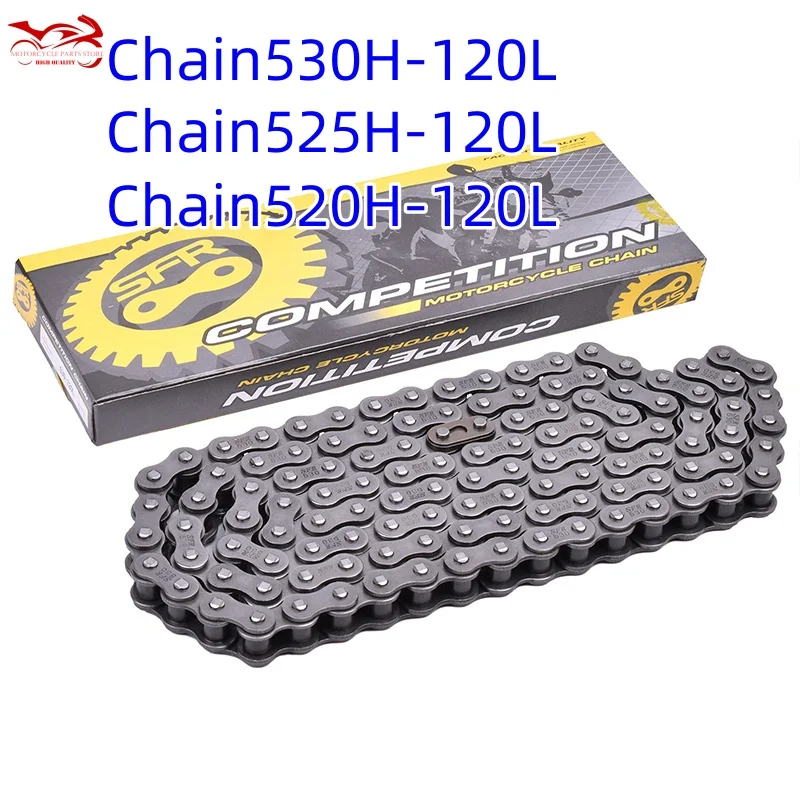 520H 525H 530H 120L Motorcycle Transmission Drive Chain For Honda For Kawasaki For Suzuki For KTM For BMW For Yamaha