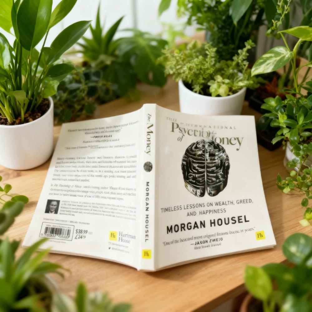 علم نفس المال: دروس خالدة عن الثروة والجشع والسعادة كتب التمويل للبالغين