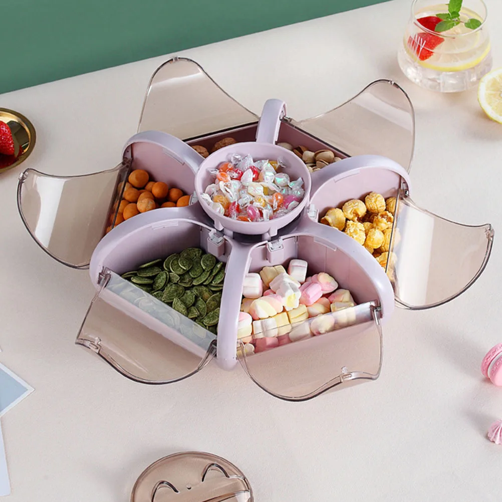 

Lightweight Easy Carry Fruit Plate Multi-Functional Storage Plate Great for Serving Fruits Food Storage Container