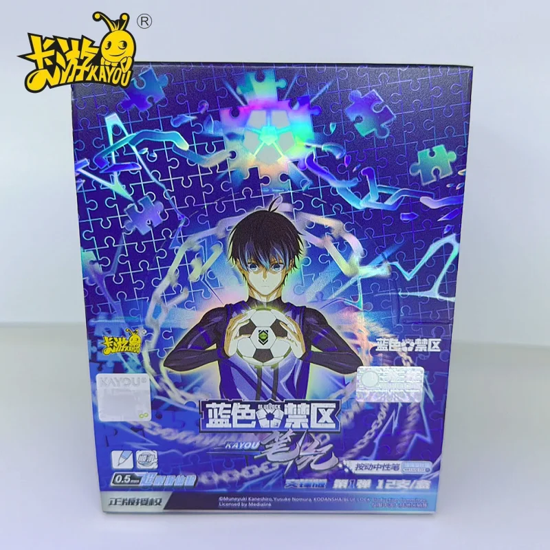 

Оригинальная автоматическая ручка KAYOU Blue Lock, версия Clash Vol.1, в слепой коробке, набор школьных принадлежностей, сувениры