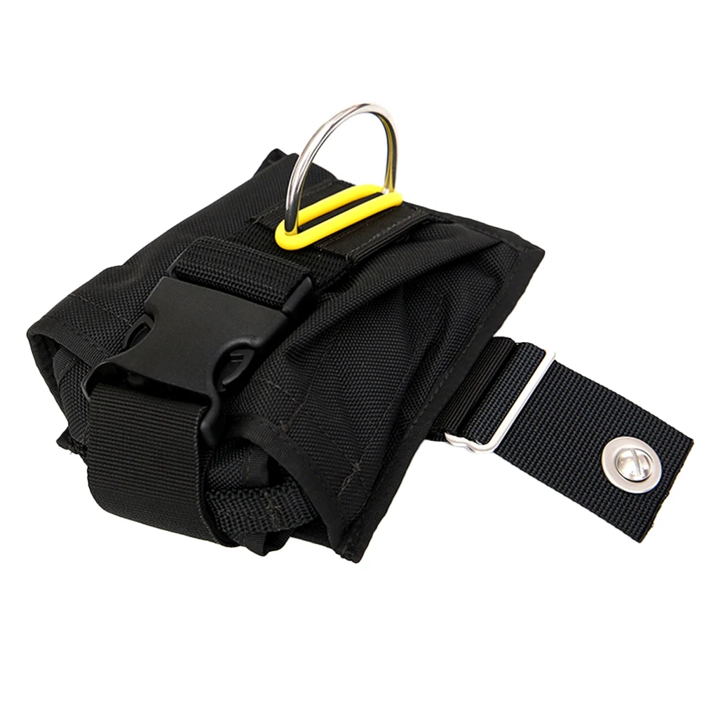 Scuba Diving Weight Bag Lead Filler Pouch Storage Pockets Compact Tech Dive Bag Multi-Purpose
