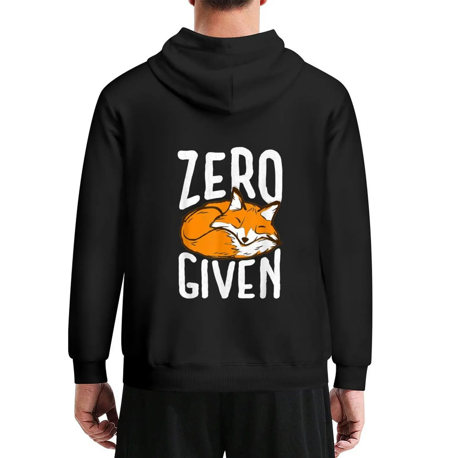 

Zero Fox Given Pun Graphic Birthday Gift Hoodie men's coat blouse japanese style men wear new in hoodies & sweat-shirt