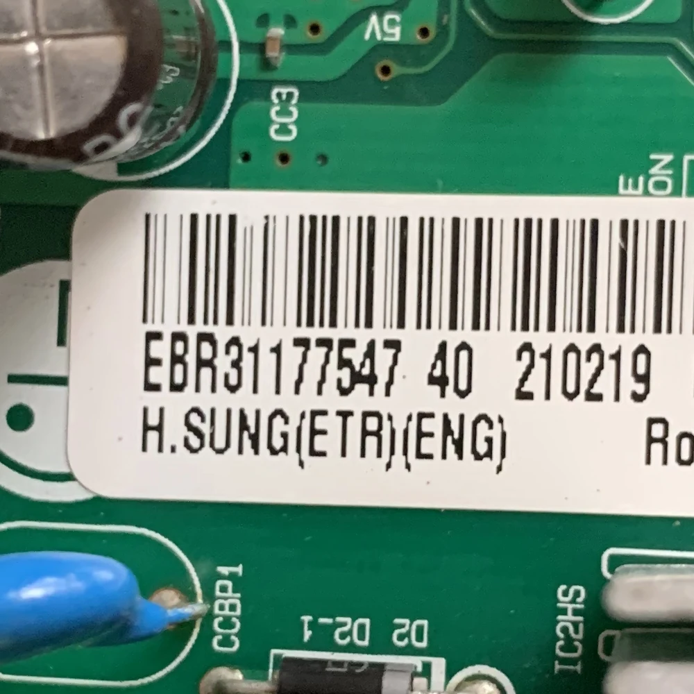 Placa base para refrigerador, placa de control PCB, número de modelo EBR 31177547 , Para la marca LG, Original