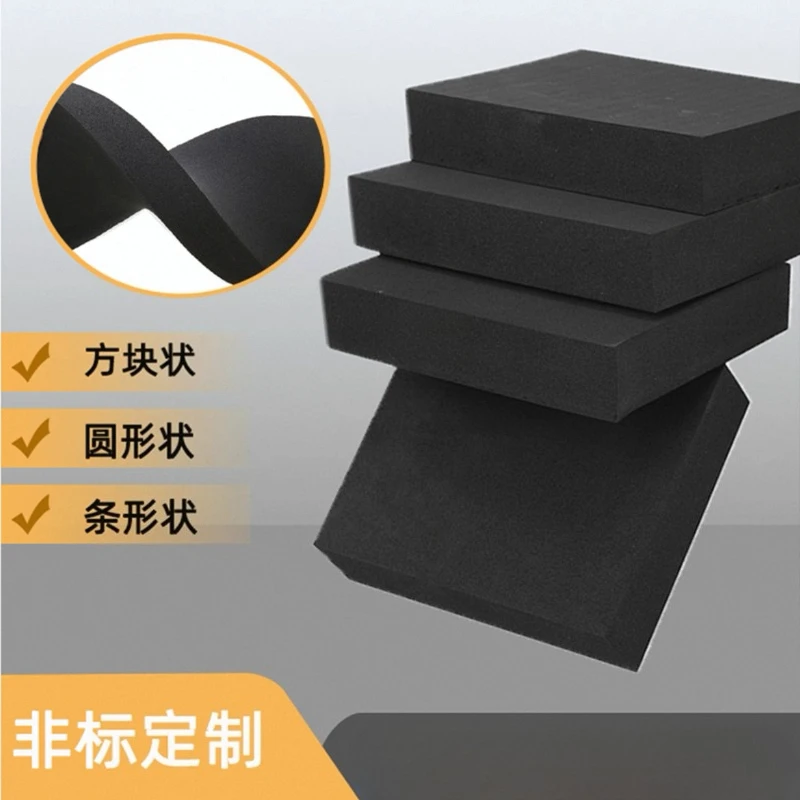 100cm Closed Cell CR Neoprene Sponge Foam Sheet Roll Easy Cut Weather Seal Rubber Insulation Soundproof Padding Non Adhesive DIY - view 3