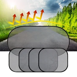 2PCS Magnetic Car Sun Shade UV Protection Car Curtain Baby Car Window Sunshade Side Window Mesh Sun Visor Summer Protection Film