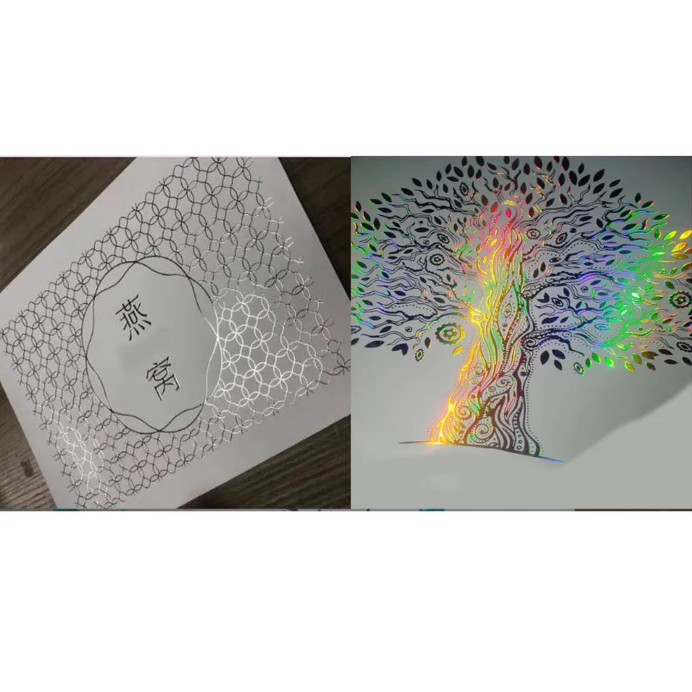 32cm x 100m 1" 코어 탄소 분말 UV 인쇄 실크 스크린 소재 종이 유리 가죽