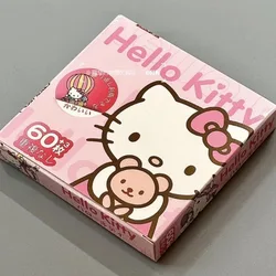 63pcs Kawaii Hello Kitty Sticker Gift Box Small Pattern Small Handbag Refrigerator Backpack Desktop Decoration Women Accessories