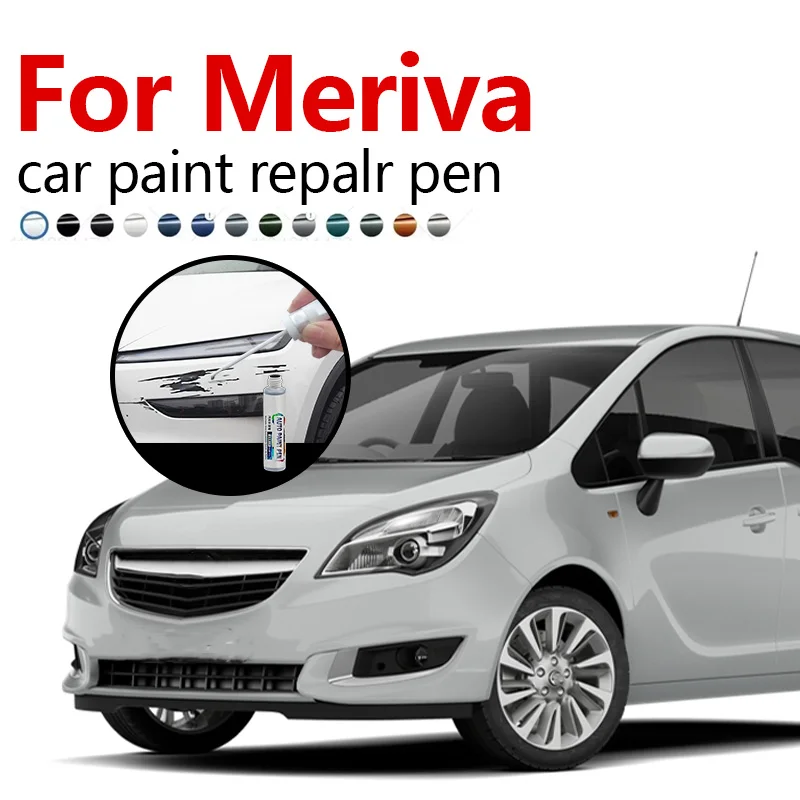 

Ледниковый белый королевский синий карбоновый черный для 2003-2017 Vauxhall Meriva, ручка для ремонта краски, средство для удаления царапин, автоаксессуары