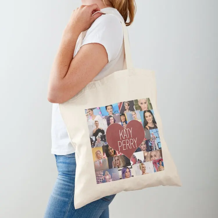 

I love Katy Perry Katy Perry Collage Tote Bag Women's shopper bag Women's beach bags woman shopping bag female