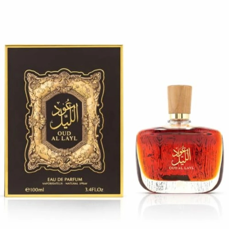 Oud Al Layl Perfume 100ml 100ml |     Eau De Parfum |     Unisex, Rose, Orange, Violet, Cedarwood, Musk & Patchouli |     Fruity Floral Woody Fragrance |     Unisex Perfume