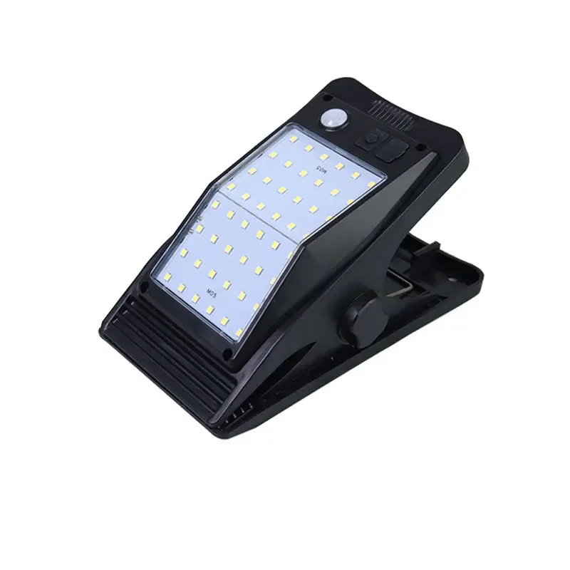 Imagem -06 - Super Bright Solar Clip Light Iluminação de Indução do Corpo Humano Lâmpadas de Parede Jardim Terraço Novo 48 72 112led