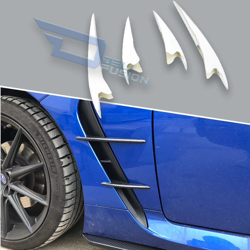 

For 2022-2026 Toyota GR86 ZN6 Subaru BRZ ZD8 RANDO Style Front Fender Canard FRP Car Accessories Exterior Gadgets
