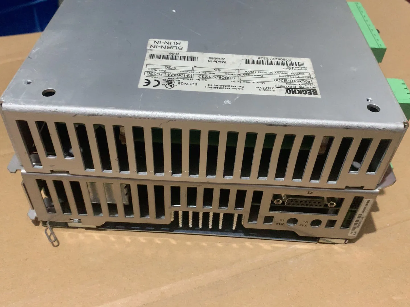 AX2526-B200 S406A-LB-520 Блок управления для BECKHOFF