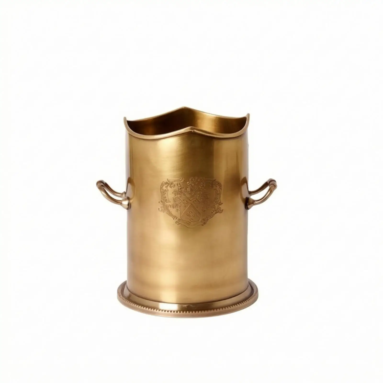Decorative Bucket Sculptural Tabletop Organizer Mini for Bar, Hosts