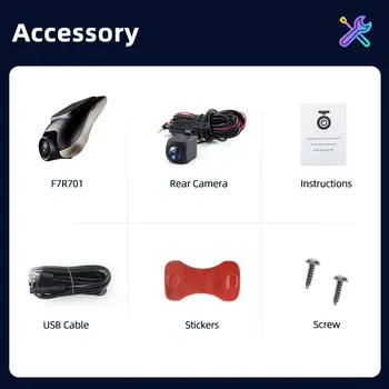 Junsun 720P高畫質行車記錄器 ADAS迷你車載DVR攝影機 自動錄影機 隱藏式行車記錄器 適用於安卓多媒體播放器 8 最佳銷售 俊順行車記錄儀 - №4