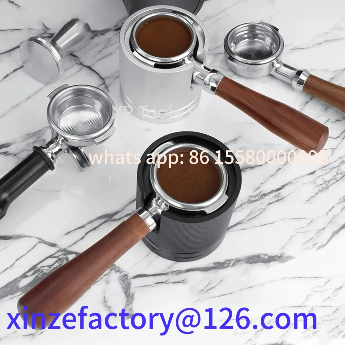 

Customizable Coffee Press Handle Base Tamper Stand For 58MM Espresso Accessories Holder