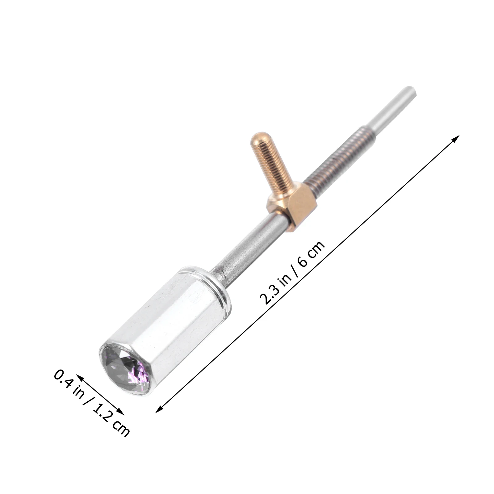 

Violin Bow Screws Replacement Part Decorated Accessory Stringed Instrument Musical