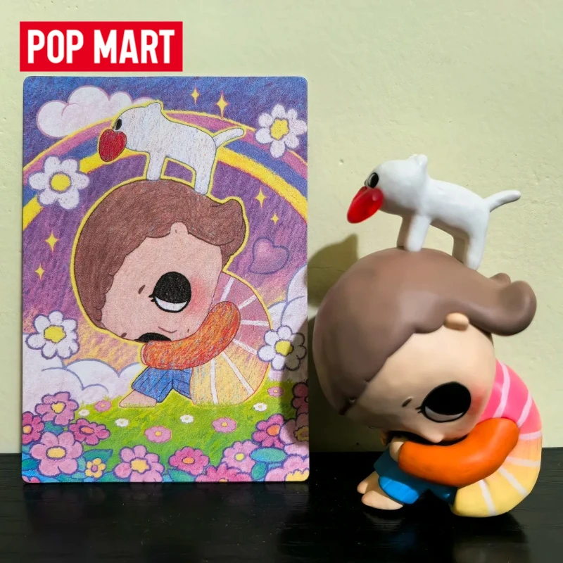 POP MART Nyota Growing Up By Your Way Series caja ciega Guess Bag misterio lindos adornos de escritorio muñecas de modelos coleccionables juguetes para niños