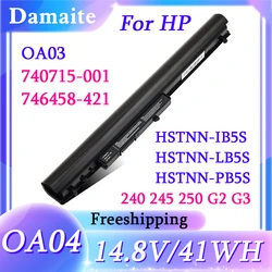 OA04 746641-001 Battery for HP 740715-001 15-R029WM 15-R052NR 15-R015DX 15-G020DX 15-R137WM 15-D035DX 250 G3 15-D020DX
