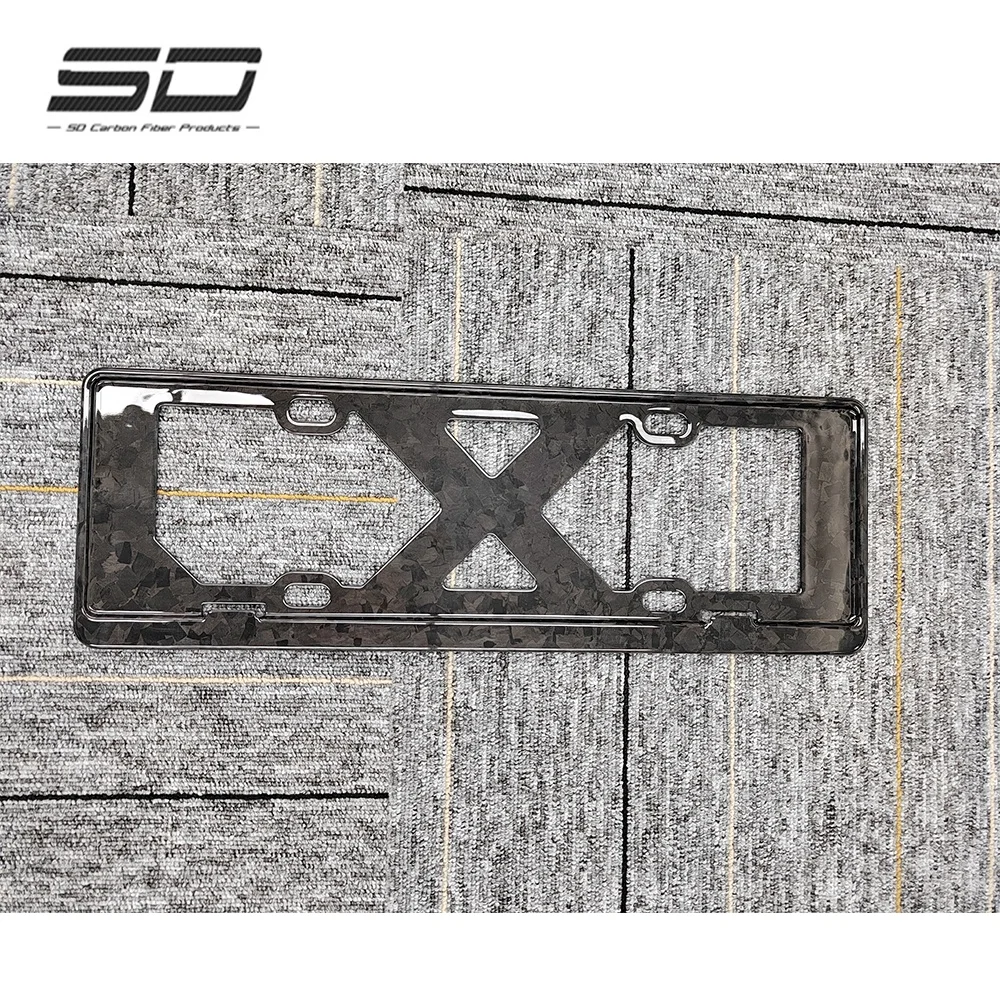 High Quality Dry Carbon Fiber License Plate Frame for All Cars