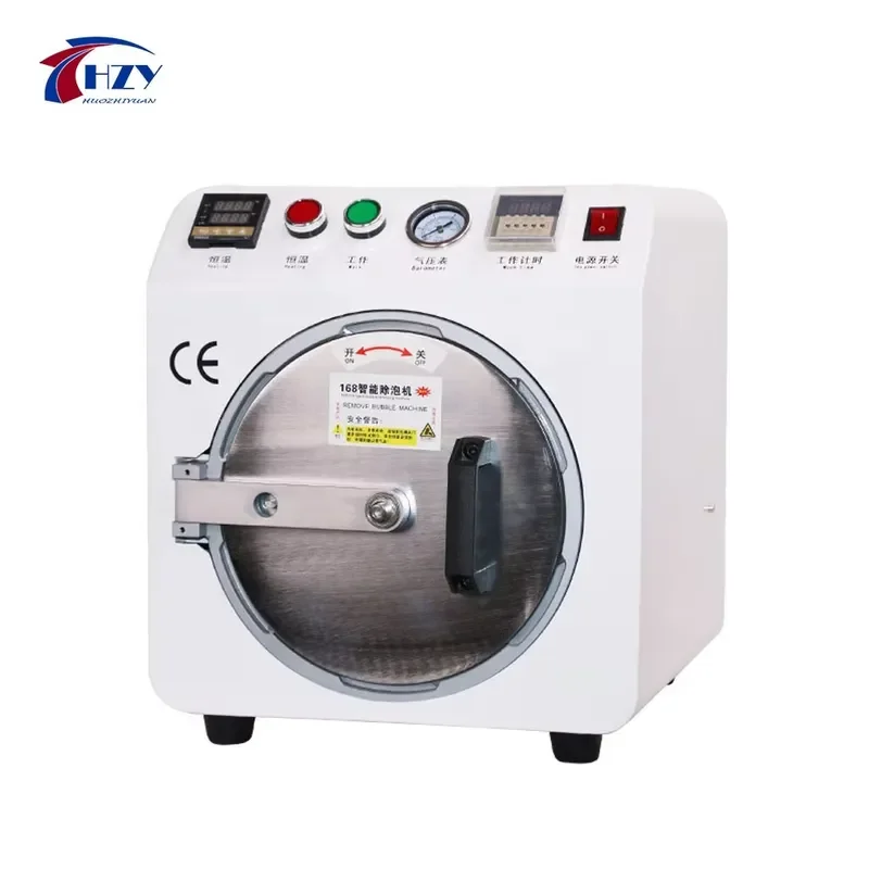TBK Auto Bubble Remove Defoaming Machine for LCD Screen Mobile Phone Flat Edge Bubble