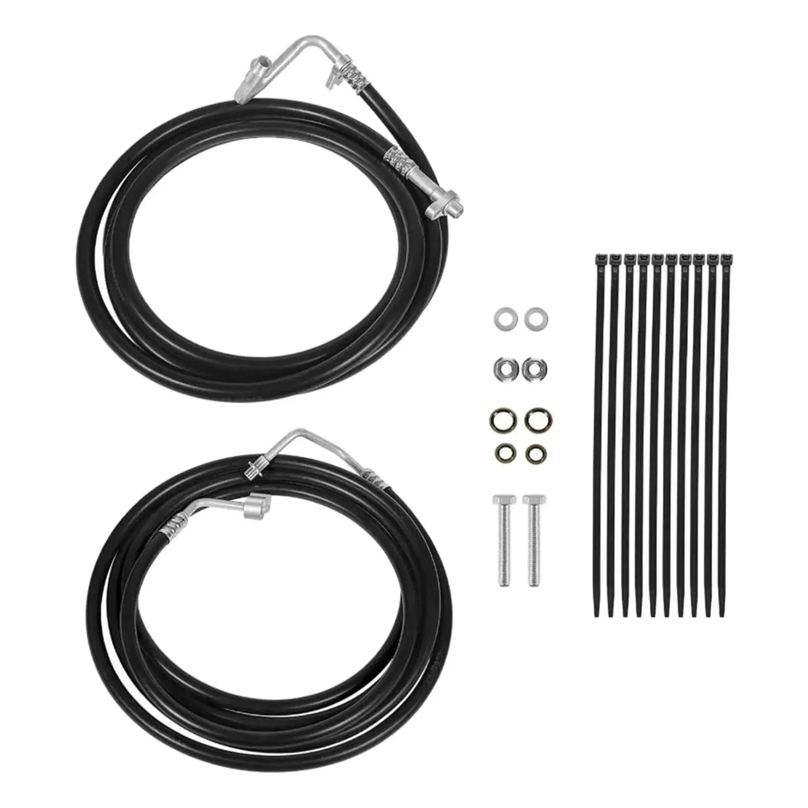 Rear AUX AC Hose Kit Automotive SU33468 Attachment Easily Install Accessory Replacement Lines for Suburban Long Wheelbase SUV