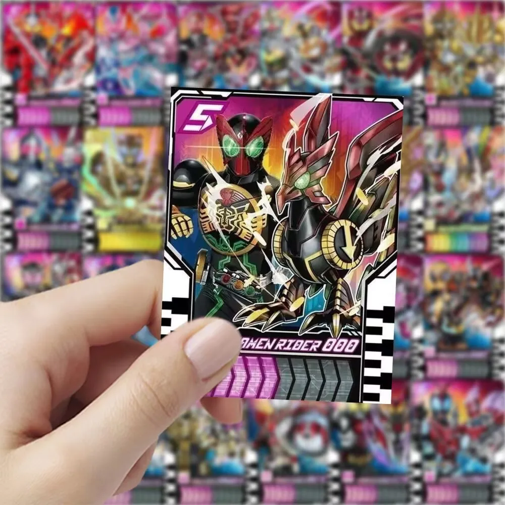 60pcs Bandai Kamen Rider Gotchard Series Self-made Adhesive Card Can Be Linked To Dx Transform Waist Belt Driver Collection Card