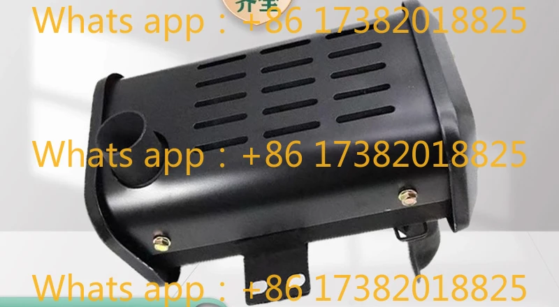 Micro tiller muffler 173F186fA195 generator water pump pump muffler