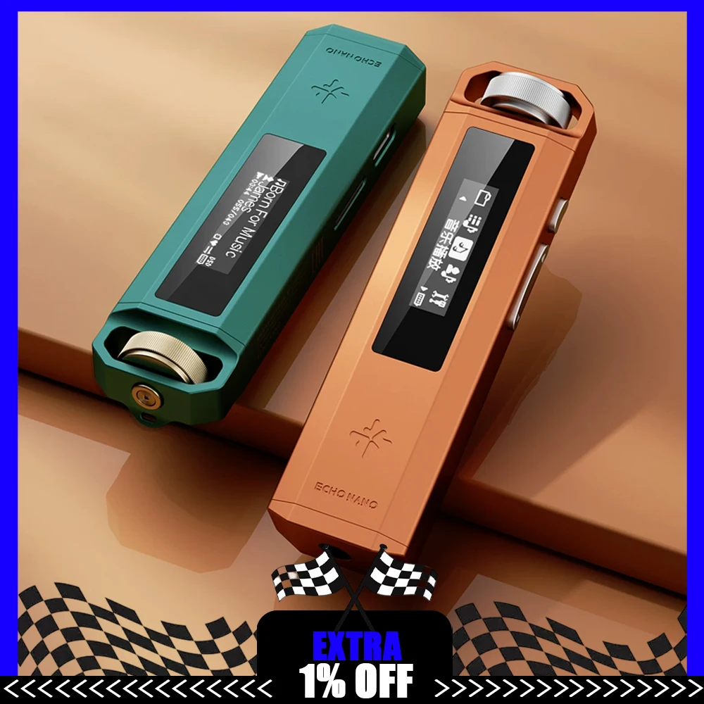 FiiO SnowSky ECHO NANO Portable Smart Music Player Hi-Res Lossless HiFi MP3 Player with OLED Screen DSD/WAV/FLAC/APE/MP3/M4A/OGG — product photo 1 of 1