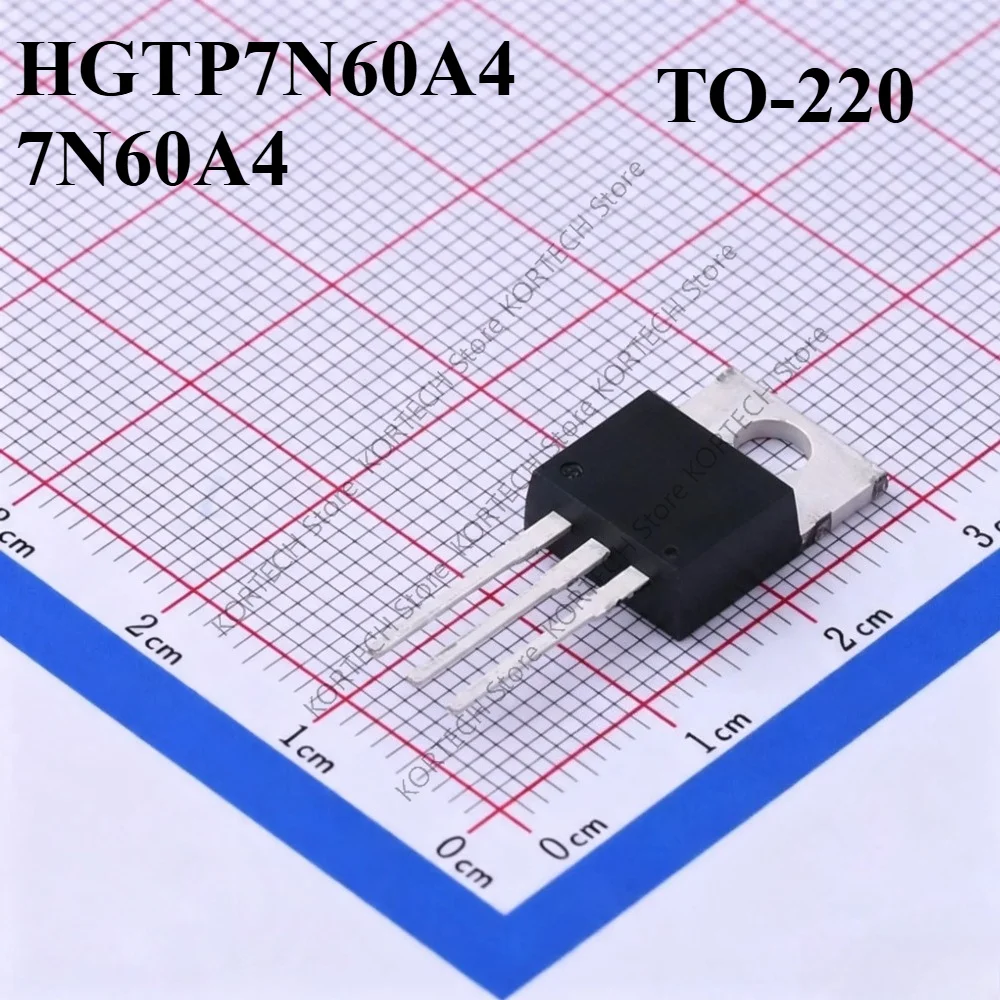 10pcs/Lot Original  HGTP7N60A4 7N60A4 TO-220 FET IBGT tube600V 14A