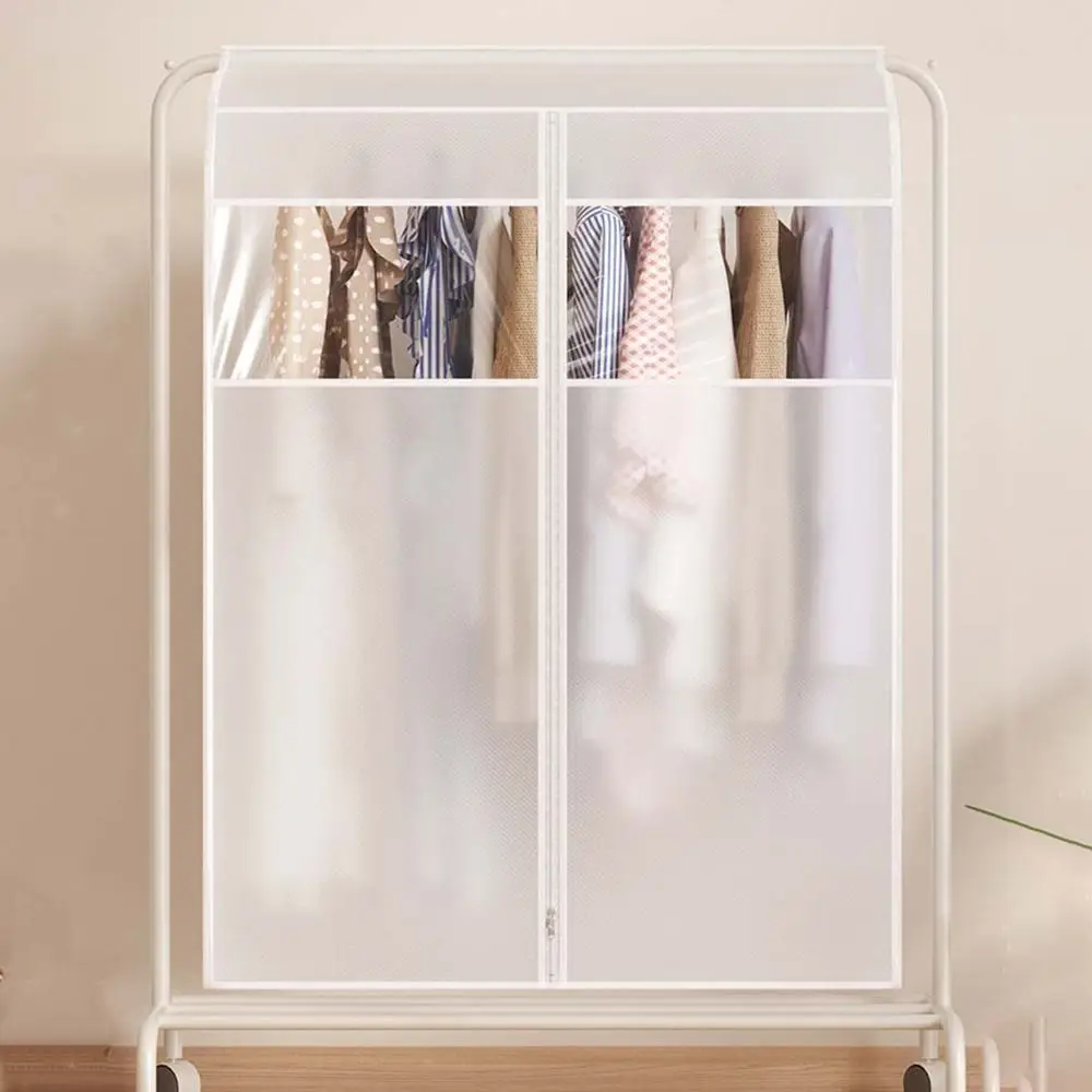 Plastic Clothes Hanging Dust Cover Transparent Dustproof Clothes Dust Cover Large Capacity Moisture-proof Clothing Hanging Bag