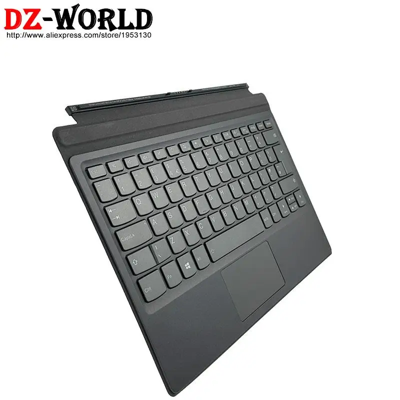 Imagem -03 - Mini Teclado Retroiluminado Portátil Mini Base Capa Folio Tablet Lenovo Miix 520 12ikb jp de fr Ukr be Ndc pt th es gr us Cfb Reino Unido