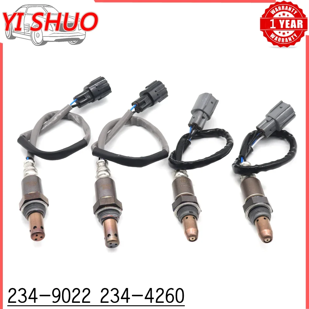 

Car 234-9022 234-4260 New Up+Downstream Air Fuel Ratio Lambda O2 Oxygen Sensor for Toyota Tacoma 2.7L L4 2011-2012 Front Rear