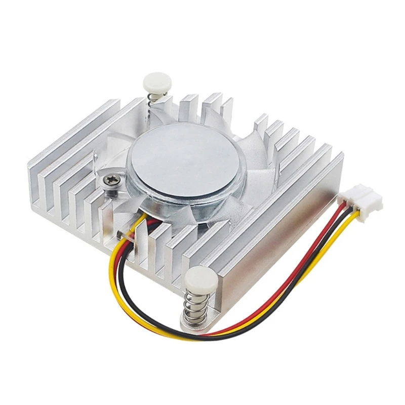 Heat sink for Banana Pi R4 Aluminum Heat sink with Cooling Fan for Development Board Cooling Radiator 896C