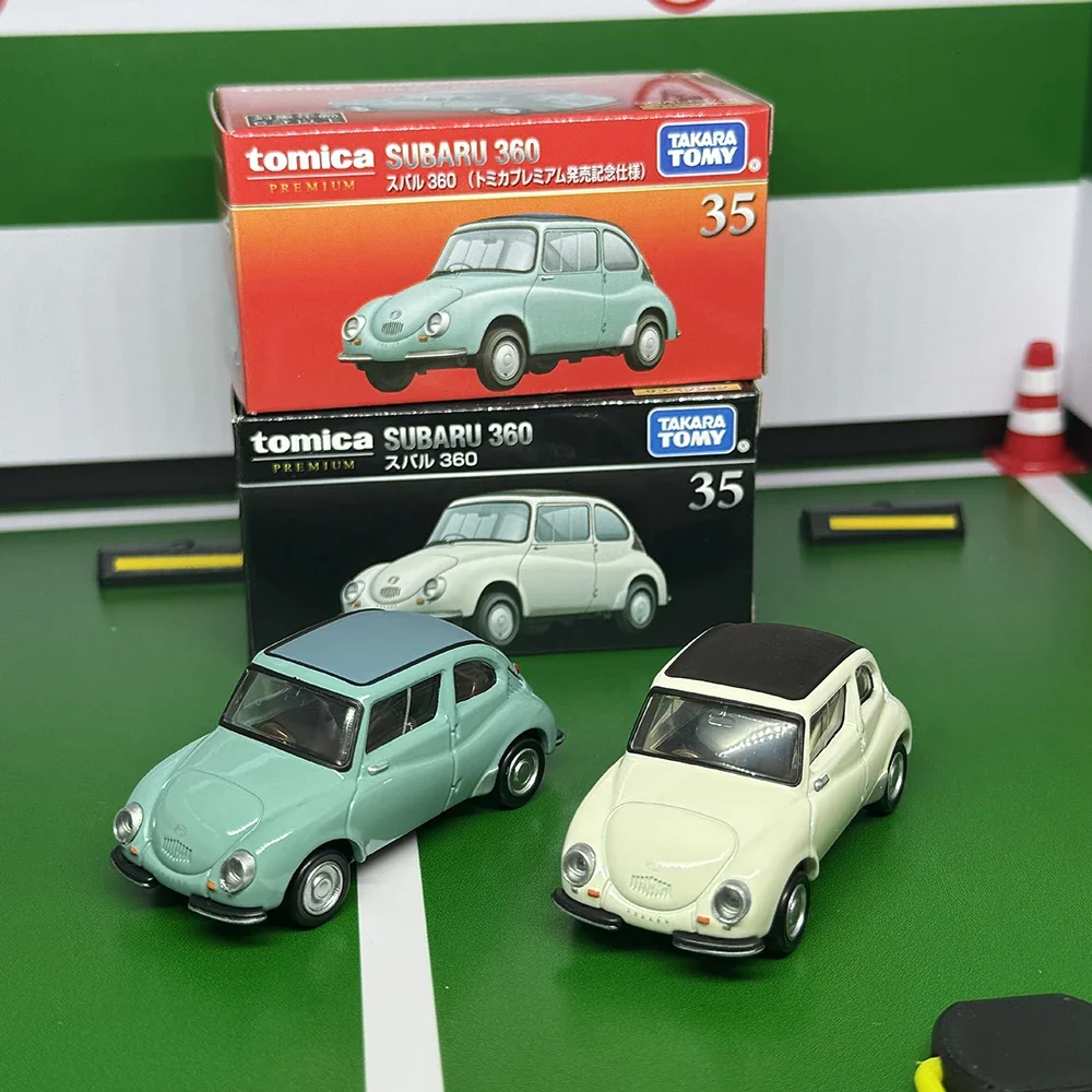 Takara Tomy Tomica Premium 35 Subaru 360 (edición conmemorativa para el lanzamiento) juguetes para niños vehículo de motor modelo de Metal fundido a presión