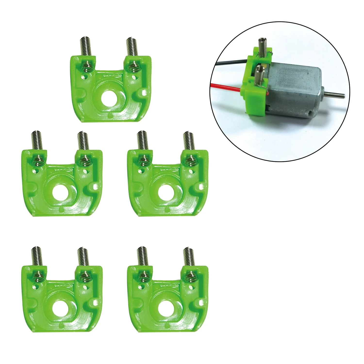 130 Solderless DC Motor Clamp for toys motors diy hobby motor kit Mini Electric Hobby Motor