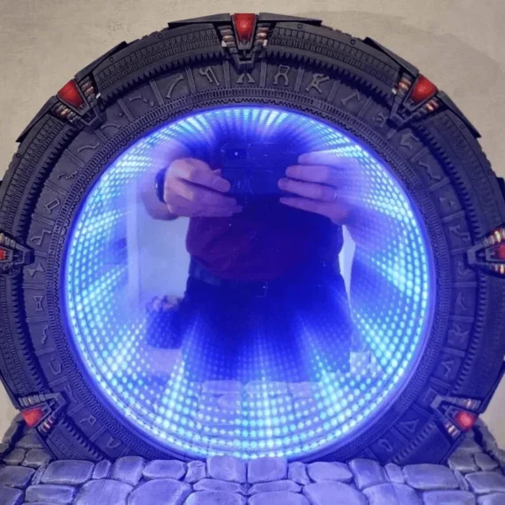 Decoration Living Room Stargate Luminous Figure Time Movie Commemorative Collectible Resin For Adults And Teenagers