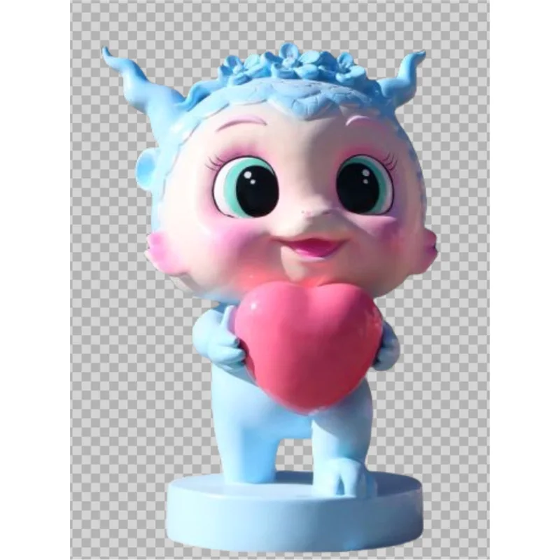 

Outdoor shopping mall FRP cartoon snake sculpture scenic area sales office Internet celebrity