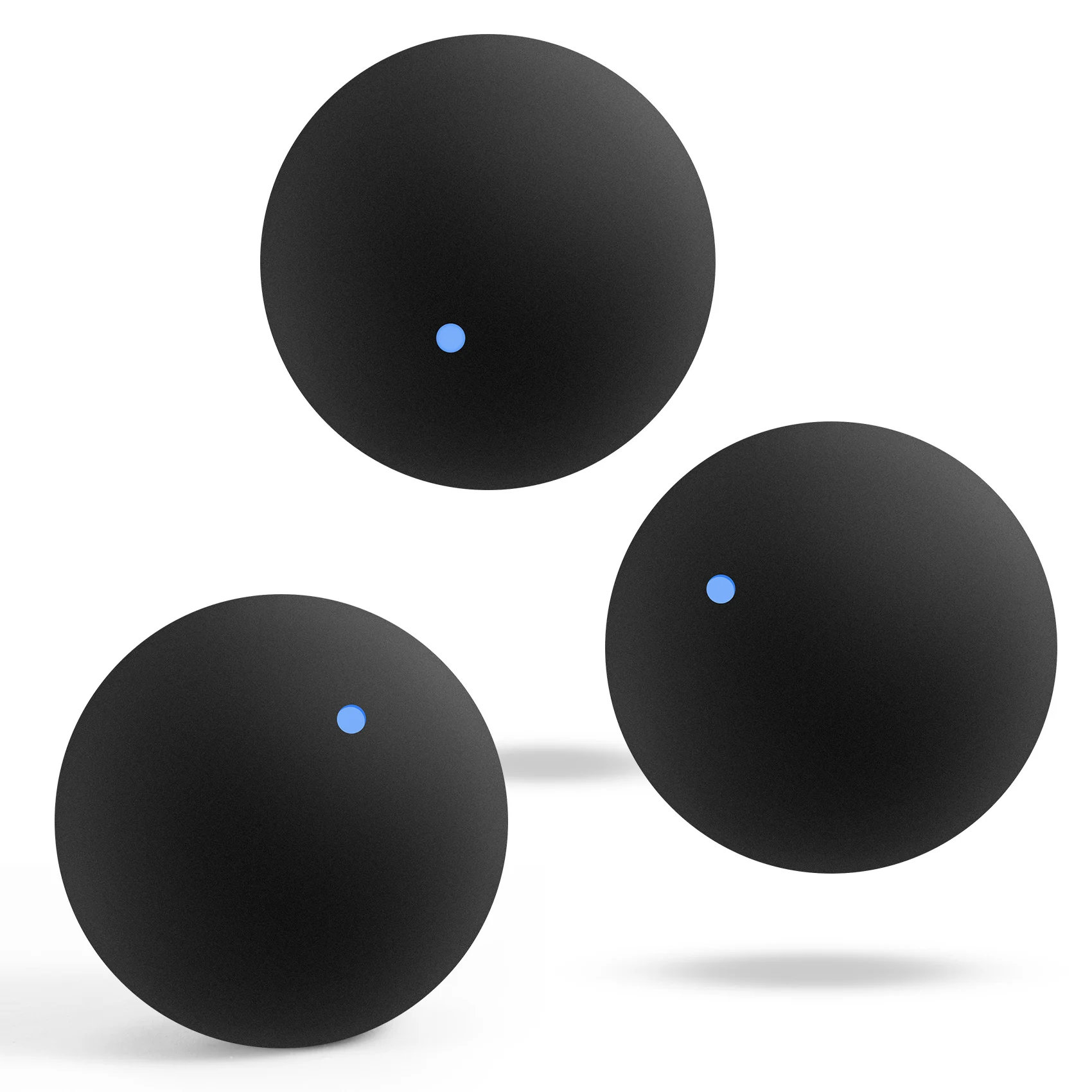 

Squash Ball Blue Dot Fast Speed Sports Rubber Balls Professional Player Competition Squash(3 Pcs)