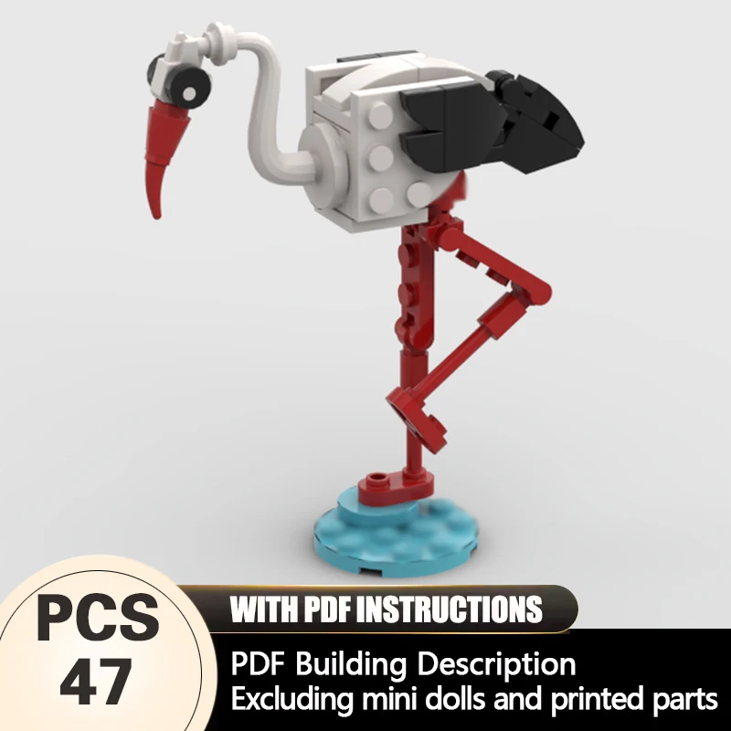 

Creators Animal Series Model MOC Building Bricks Stork Modular Technology Gifts Holiday Assemble Children Toys Suit