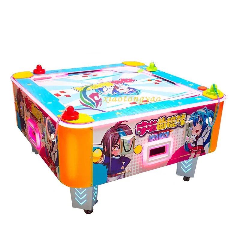 Superior Mini Air Hockey Table Attractive Indoor Gaming Equipment for Kids Wholesale with 1 Year Warranty