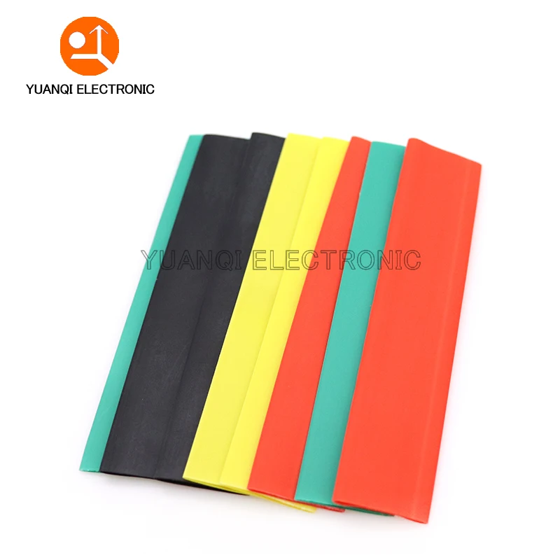 Assorted Heat Shrink Tube Kit, Shrinking Wrap, Tubulação, Proteção de Arame, Impermeável, Encolhível, Isolamento, Sleeving, 2: 1,164 Pcs