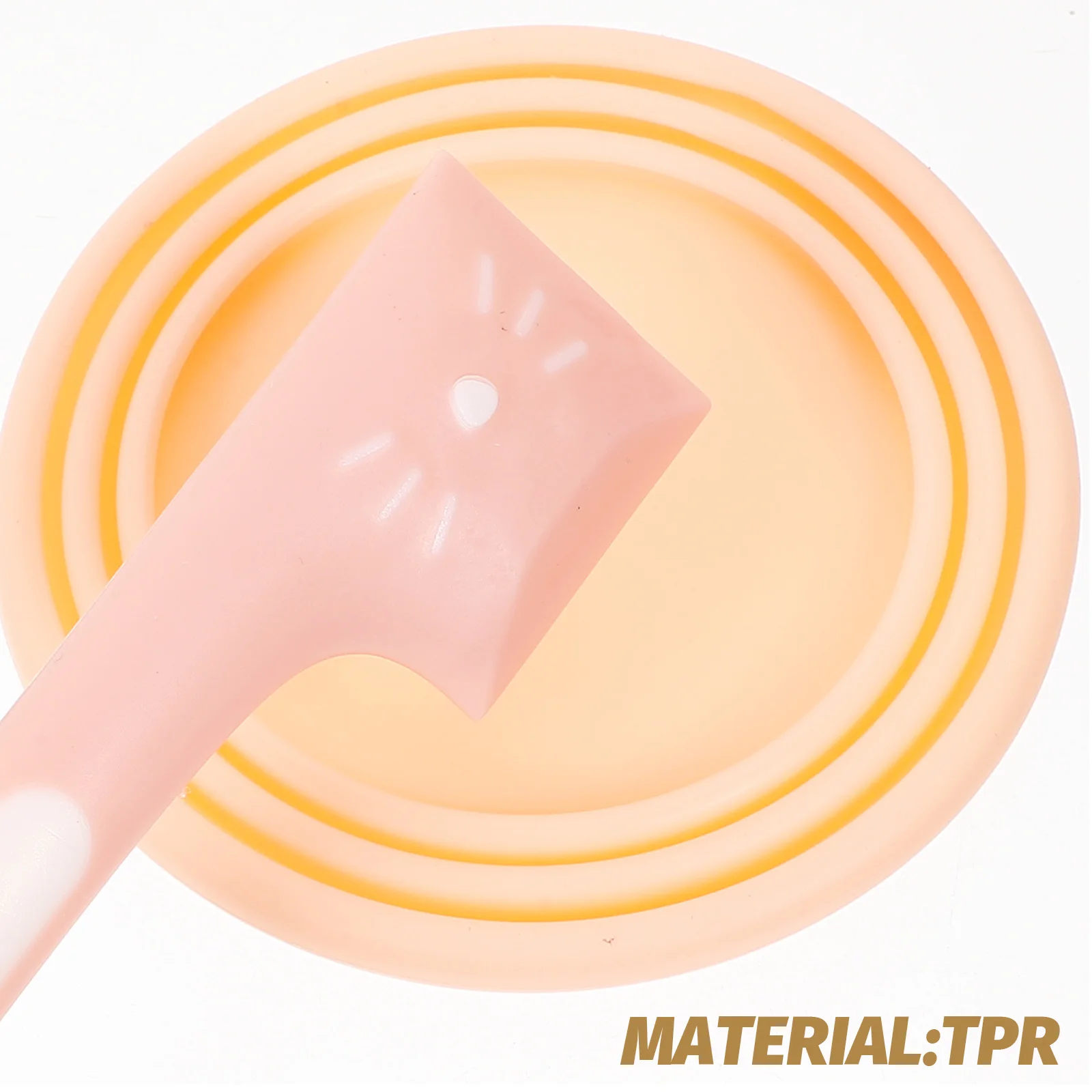 

1 Set Of Durable Tpr Reusable Wear-Resistant Sealing Can Lids For Scoops Daily Use Household Cat Spoon Accessories Pet Supply