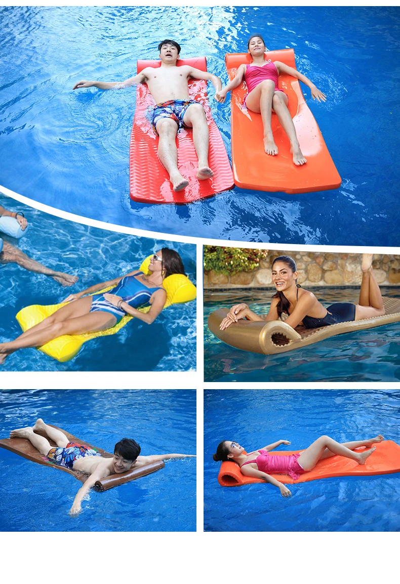 POOLMATE Floating Bed Floating Blanket Adult Sea Swimming Inflatable Floating Bed