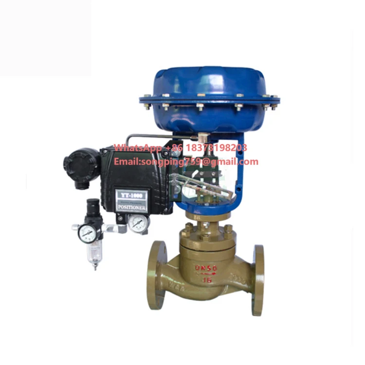 

DN50 2 Inch AC220V WCB Flange End Globe Valve Pneumatic Control Valve Pneumatic Diaphragm Regulation Valve
